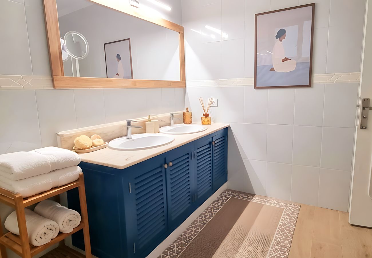 Apartamento en Los Realejos - Apartamento VISTA AL MAR Y JARDIN PRIVADO 